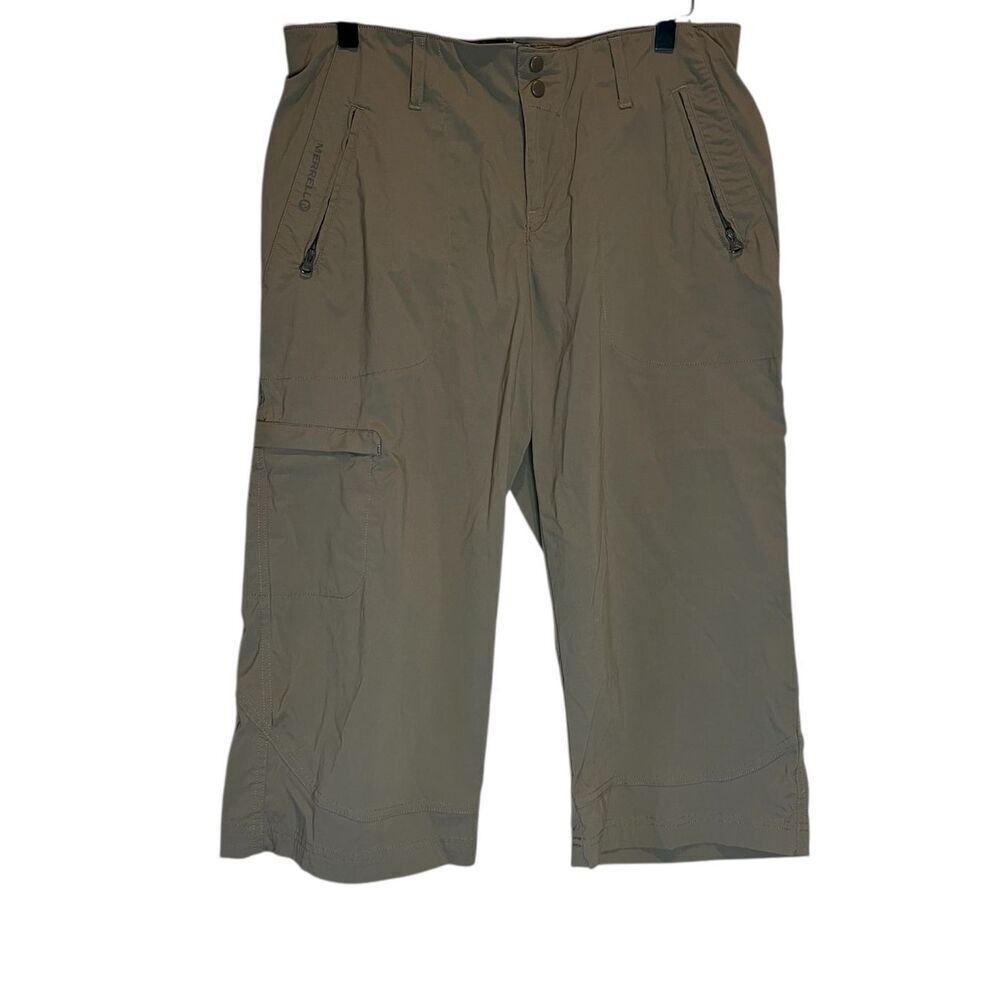 Merrell Capri Climbing Pants Womens 12 Brown Belay Outdoor Camp Hike Travel
